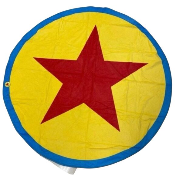 Disney Parks Towel Adult Yellow Pixar Toy Story Luxo Ball Giant Beach Pool Star - Picture 5 of 5